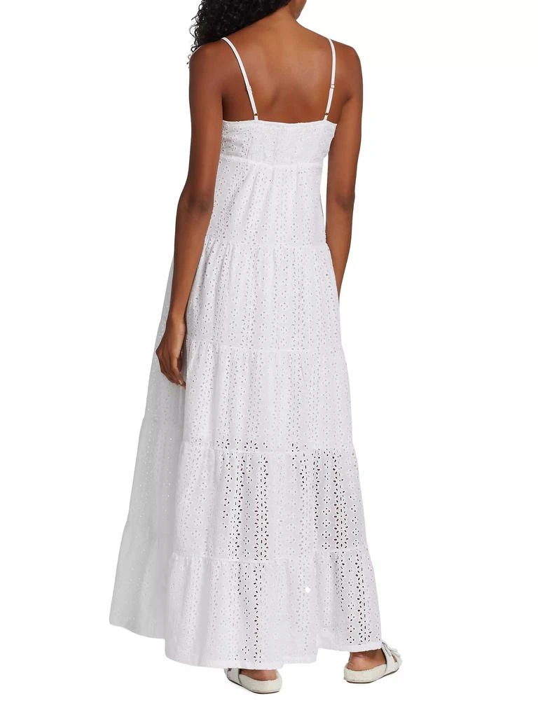 Nom Maternity Lisboa Eyelet Maxi Dress 5
