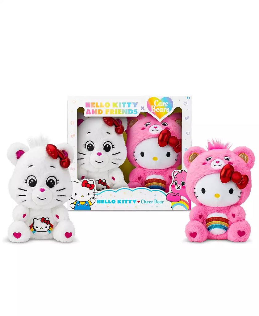 Hello Kitty Cheer Bear and Plush 2pk