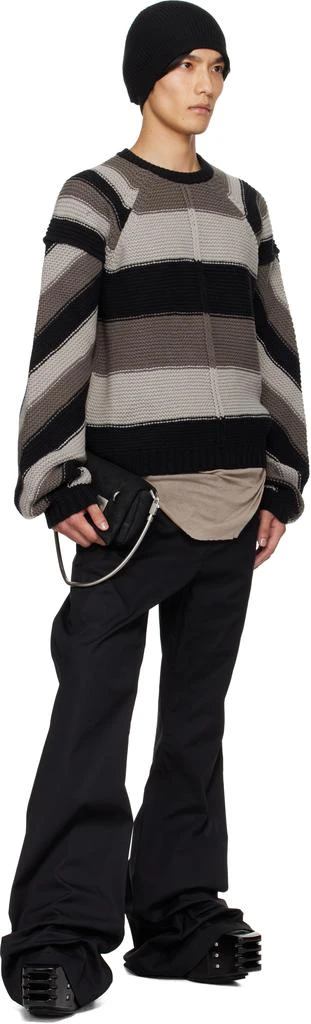 Rick Owens Gray 
Black Concordians Pitti Sweater 4
