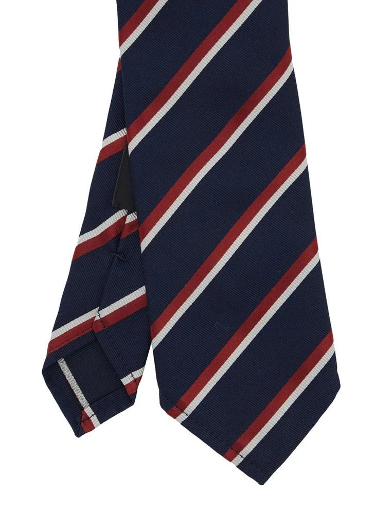 DSQUARED2 Tie - Seta Jacquard Micro Regimental 2