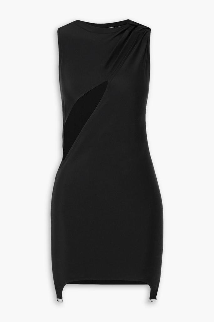 courreges Cutout twisted stretch-jersey mini dress