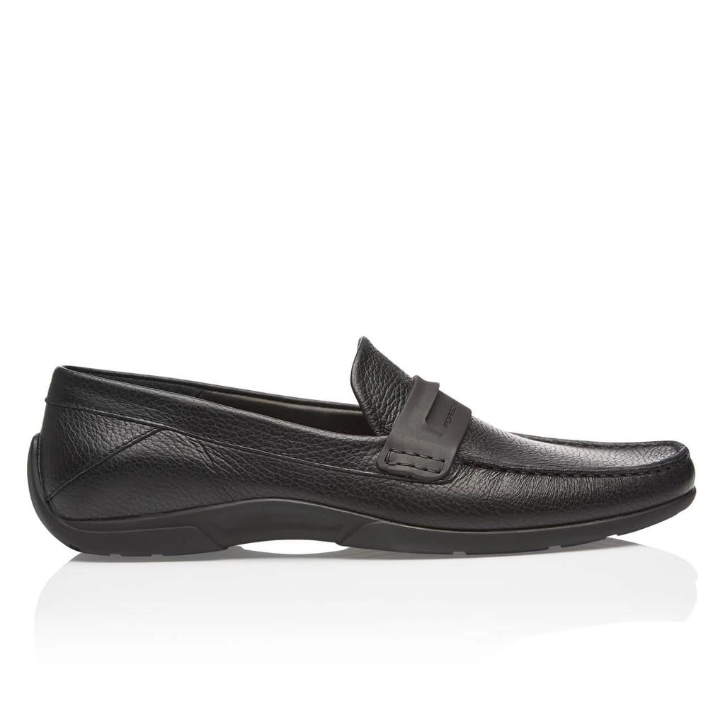 Porsche Design Driver Black Calf Grain Moccasins 1