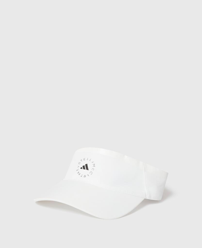 Stella McCartney Stella McCartney - Logo Visor, Woman, Weiß