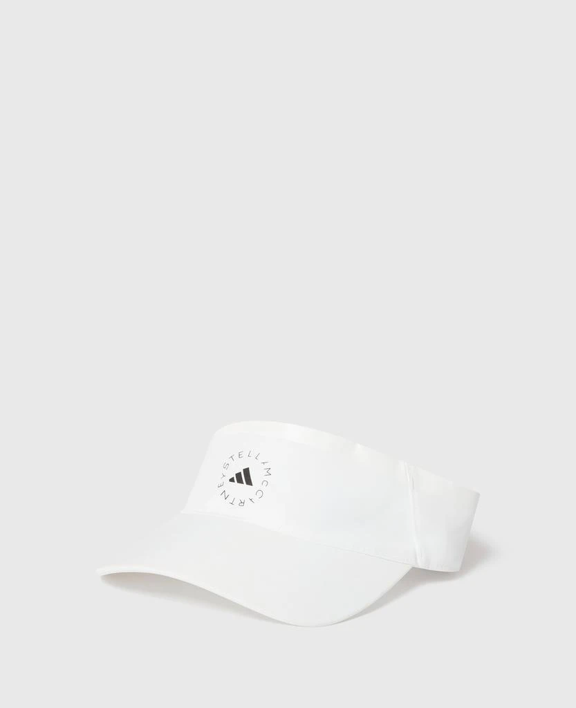 Stella McCartney Stella McCartney - Logo Visor, Woman, Weiß 1