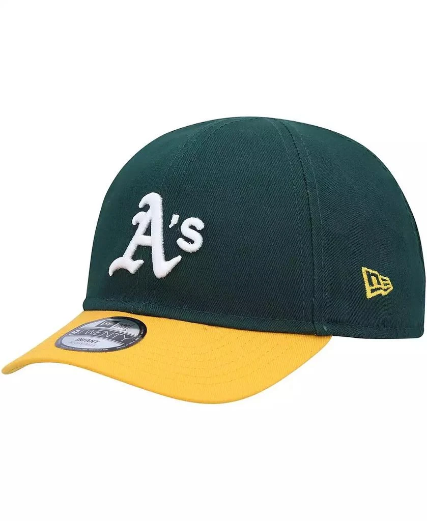 New Era Infant Boys and Girls Green Oakland Athletics Team Color My First 9TWENTY Flex Hat 1