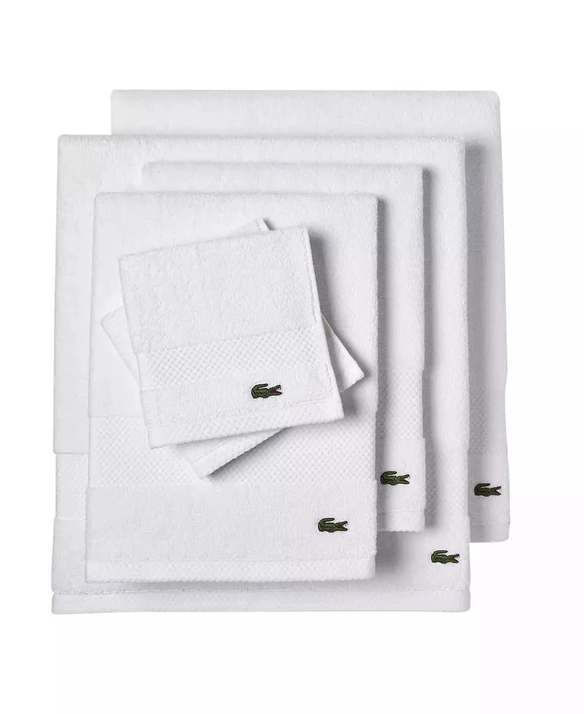 Lacoste Heritage Anti-Microbial Supima Cotton Hand Towel, 16" x 30" 2