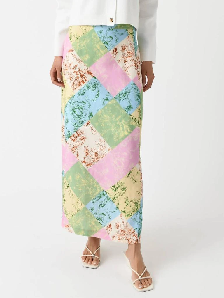 Kitri Laurel Skirt In Patched Toile De Juoy 1