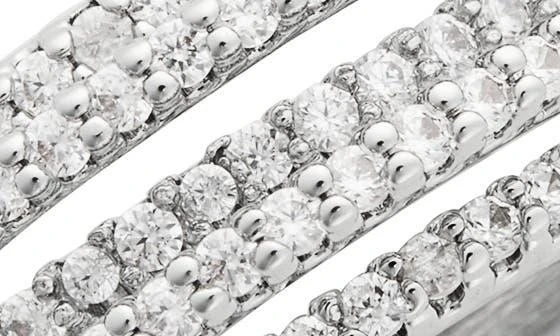 Covet Faux Stack Crystal Ring 3