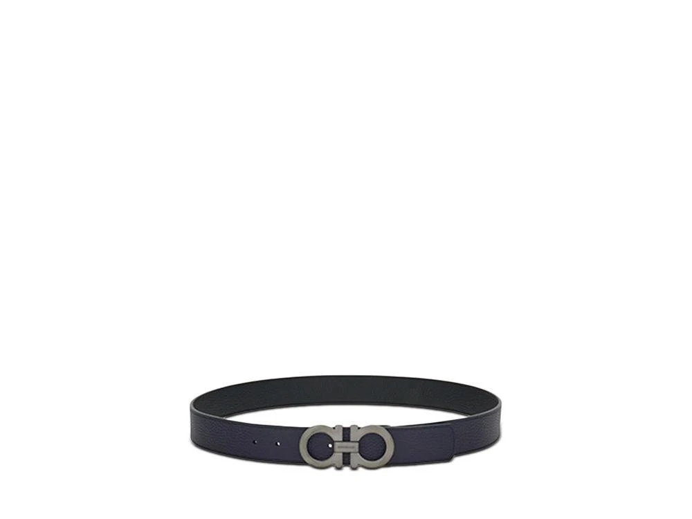 Salvatore Ferragamo Men's Reversible Leather Belt 3