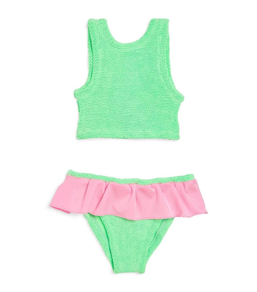 Hunza G Kids Olive Bikini (2-6 Years) 1