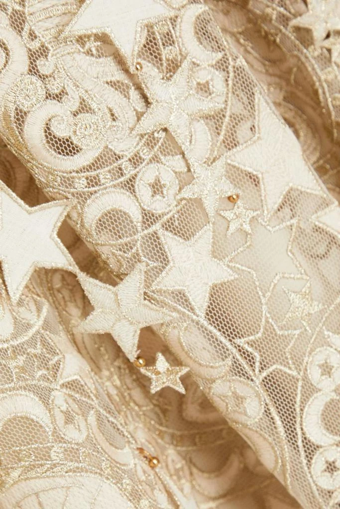 Zimmermann Embellished tulle midi dress 4