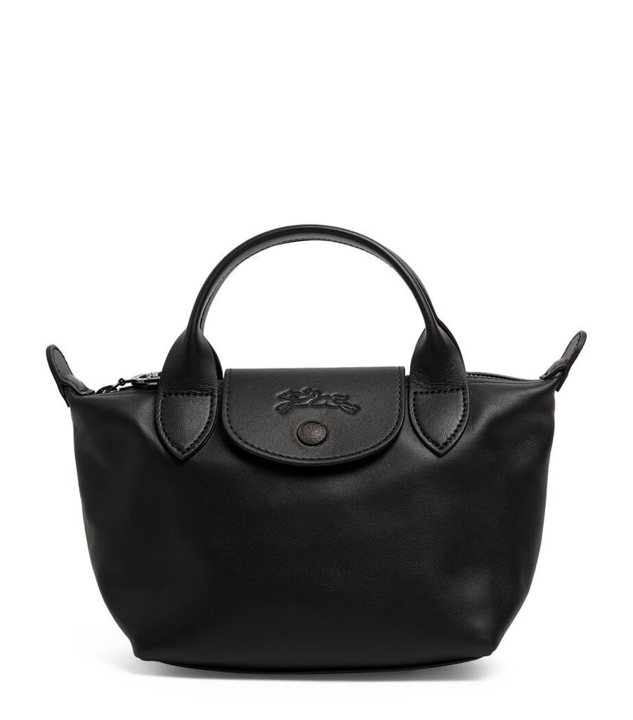 トートバッグ Longchamp LE PLIAGE XTRA - Leather handbag (1500 987 001) Le Pliage Xtra S Handbag Black - Leather | Longchamp US
