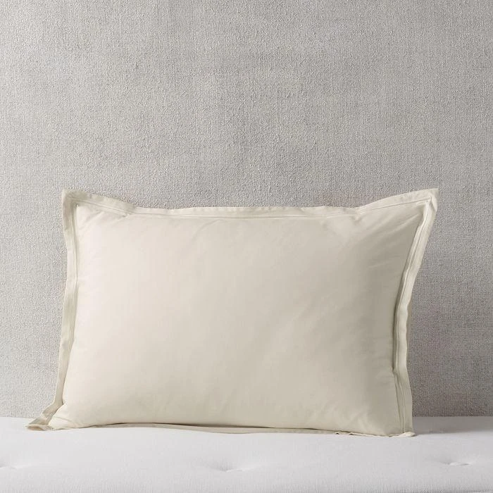 Hudson Italian Percale Solid King Sham Set - Exclusive