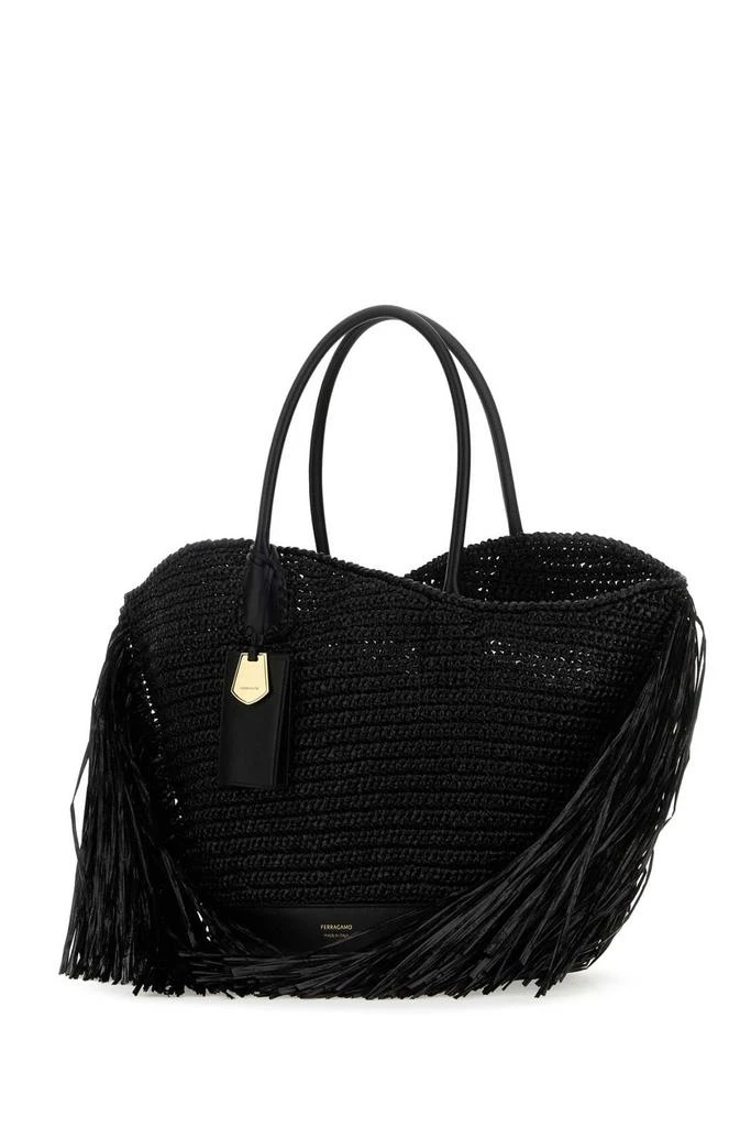 Salvatore Ferragamo Ferragamo Fringed Tote Bag 3