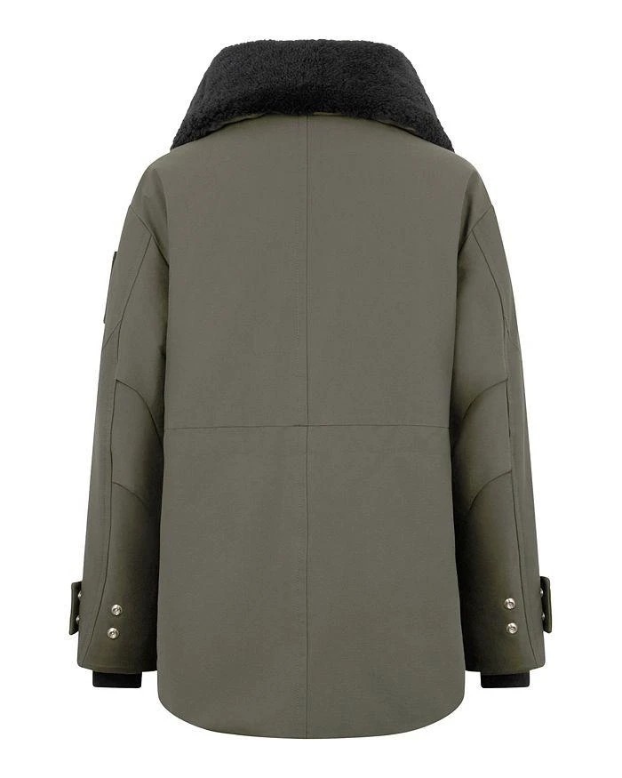 Moose Knuckles Aurora Shearling Trim Down Jacket 9