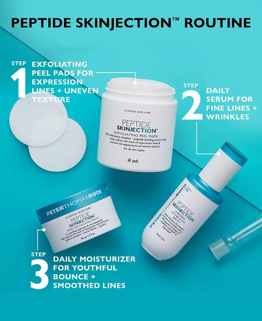 Peter Thomas Roth Peptide Skinjection Exfoliating Peel Pads, 60 pads 6