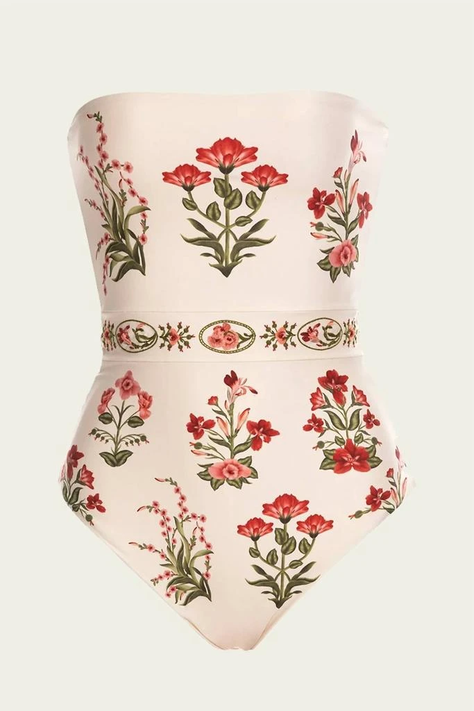 Agua by Agua Bendita Agua By Agua Bendita - Ilusion Strapless One-piece Swimsuit 3