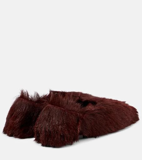 Jil Sander Calf hair flats 2