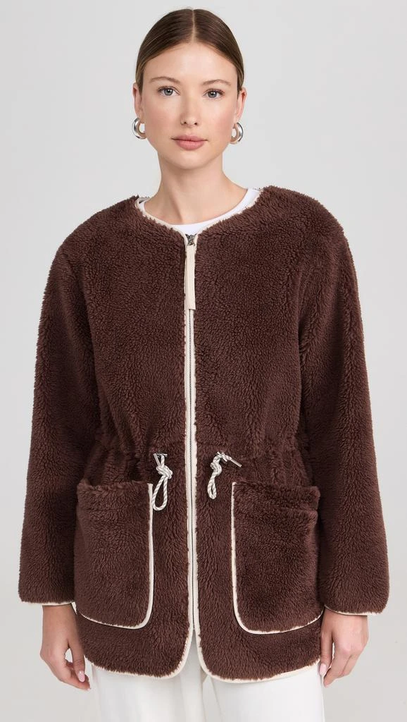 Varley Angelina Sherpa Coat 1