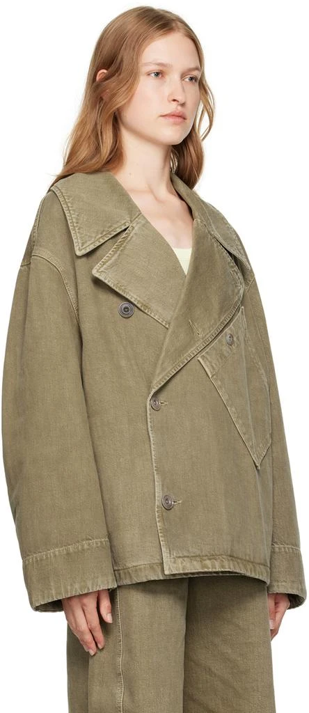 Lemaire Green Dispatch Denim Jacket 2