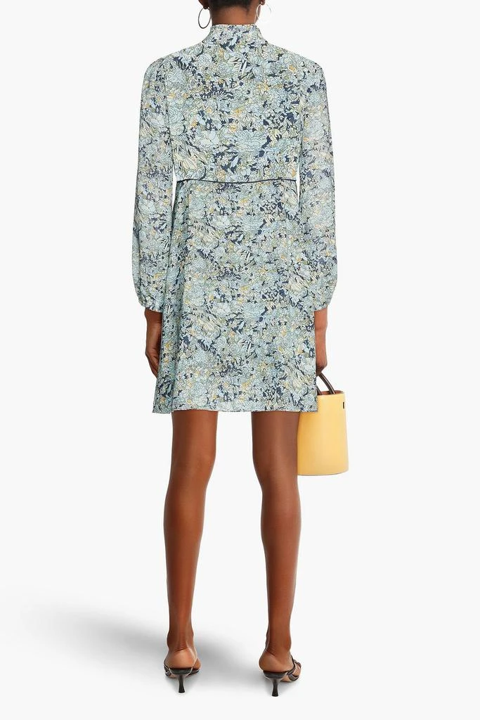 Maje Floral-print crepe de chine mini dress 3