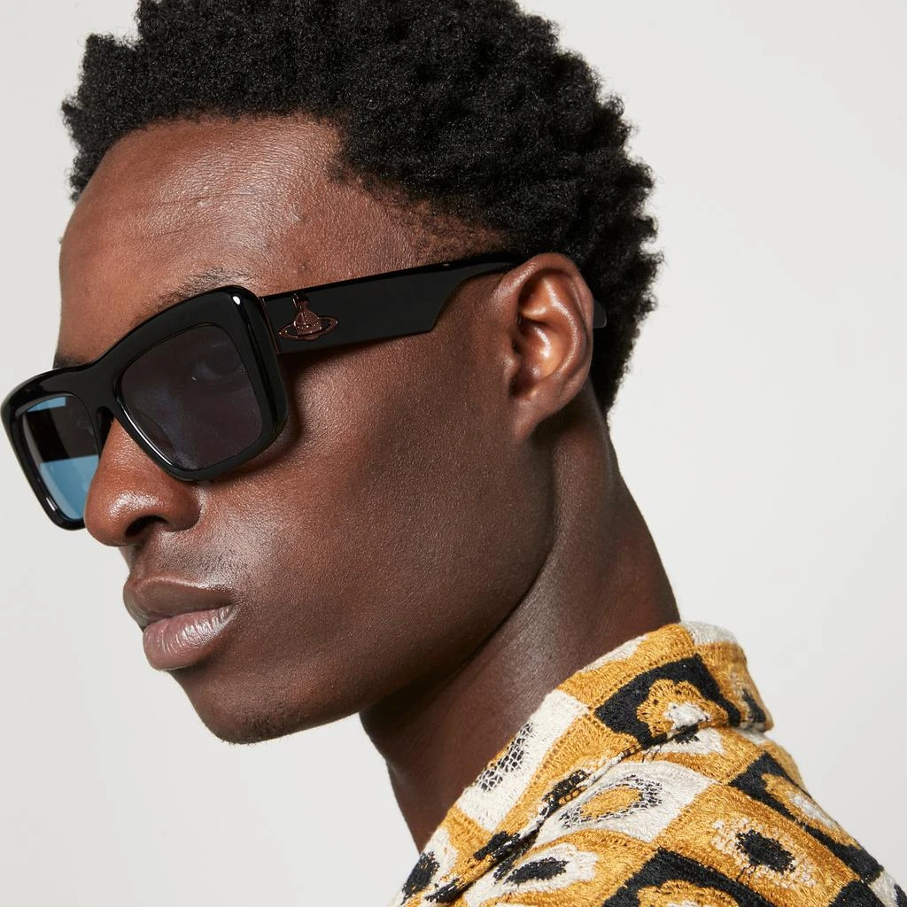 Vivienne Westwood Michael Acetate Square-Frame Sunglasses 6