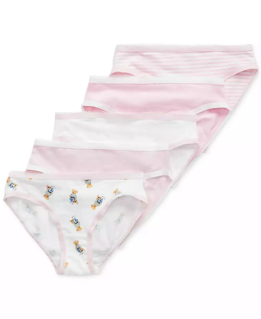 Ralph Lauren Big Girls Bikini Brief 5-Pack 1