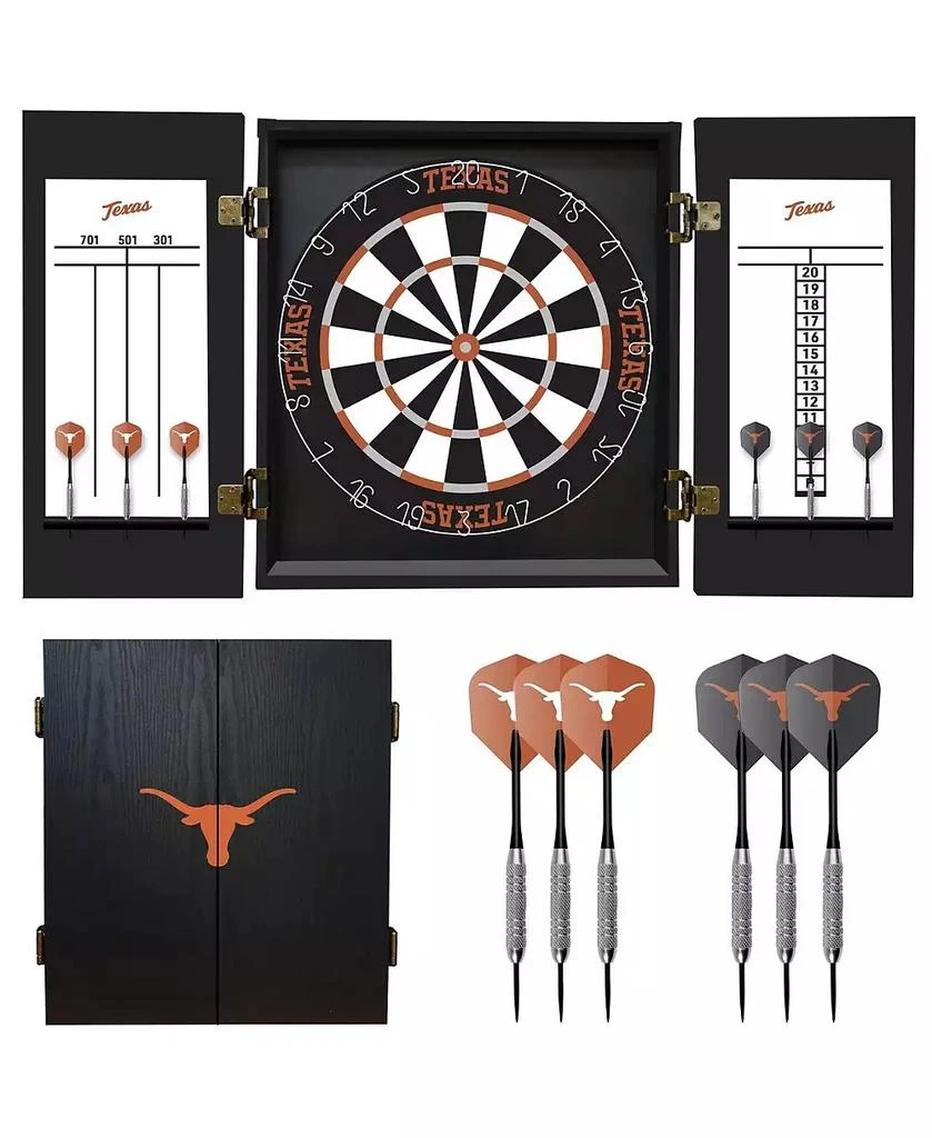 Imperial Texas Longhorns Fan's Choice Dart Cabinet 1