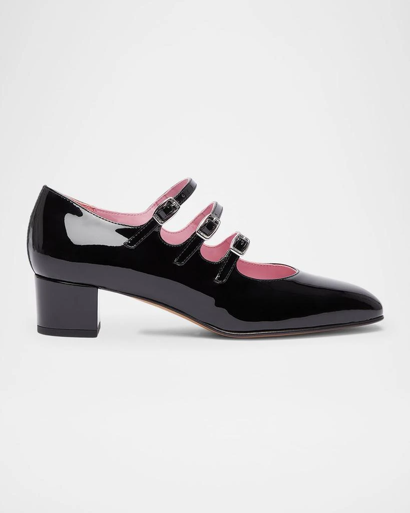 CAREL Kina Patent Mary Jane Trio Pumps 1