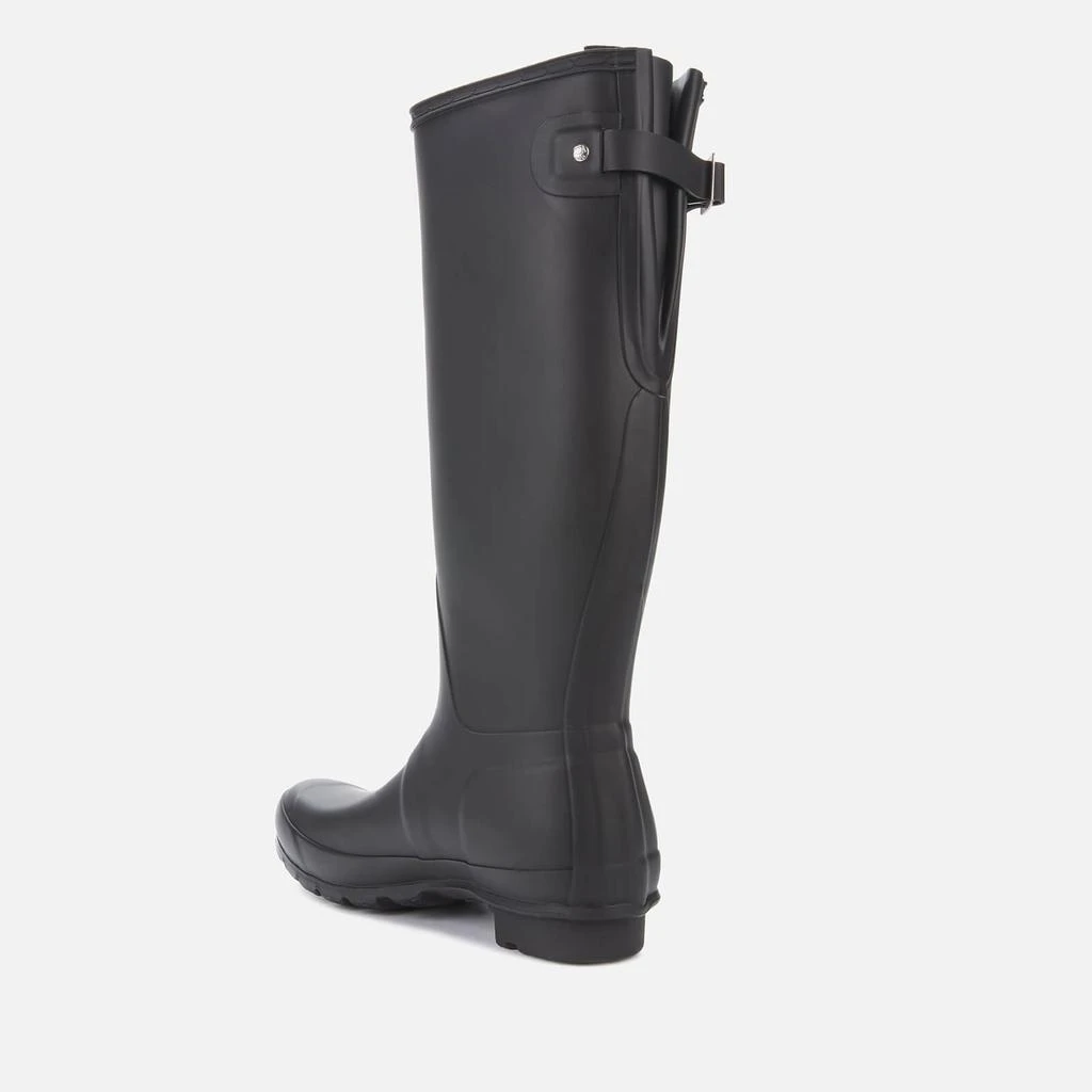 Hunter Women's Original Back Adjustable Wellies - Black 3