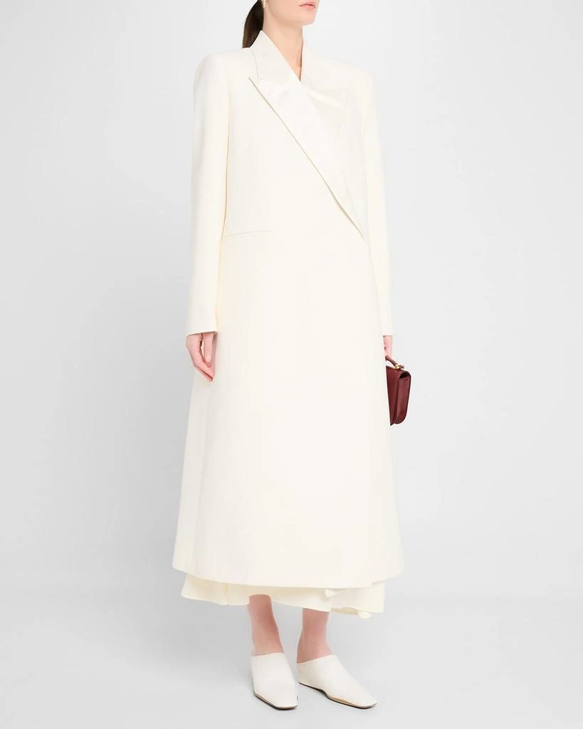 Jil Sander Double-Breasted Long Coat 4