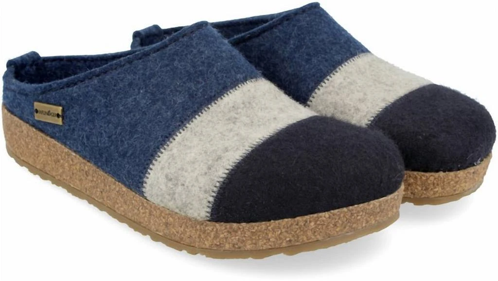 Haflinger Haflinger - Women's Lines Classic Boiled Wool Clog 2