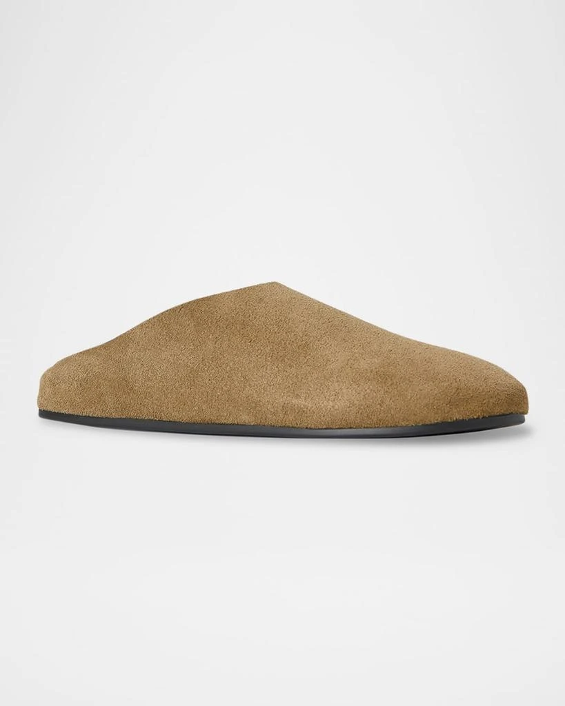 The Row Hudson Suede Slide Mules 2