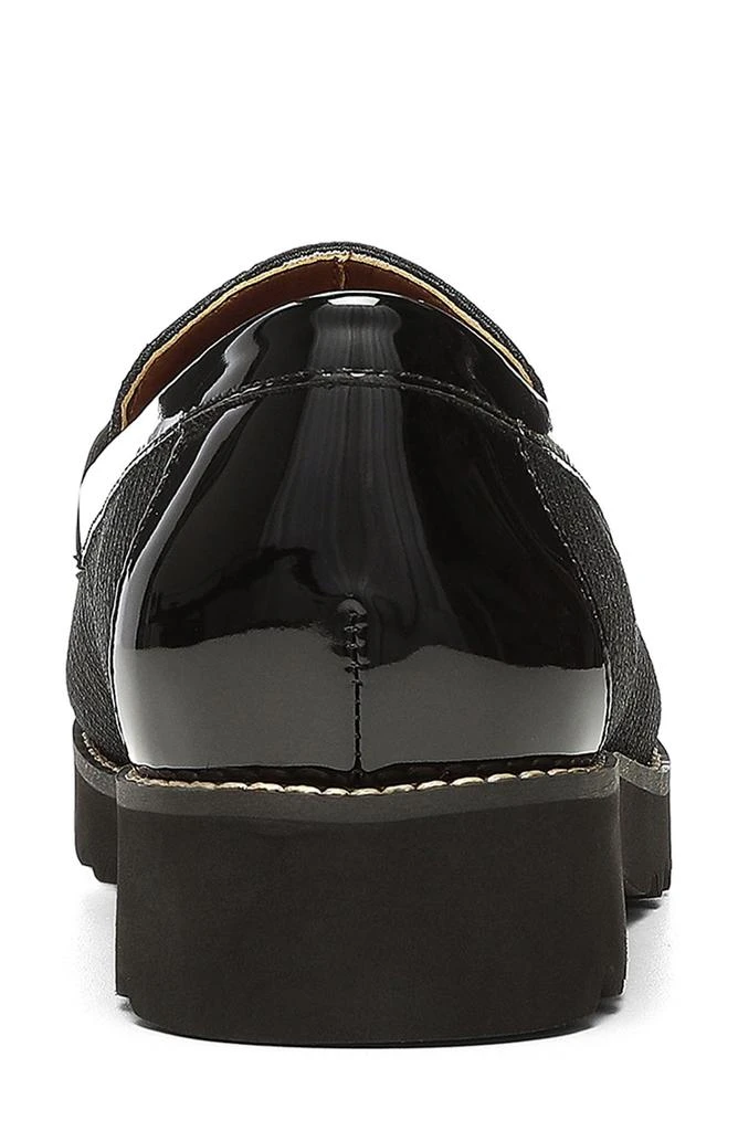 Donald Pliner Women’s Clio Navy Patent Leather and Suede Slip On Chunky Loafer Clio Slip-on Chunky Loafer – On Sale Now with Up to 72% Off  main image 3