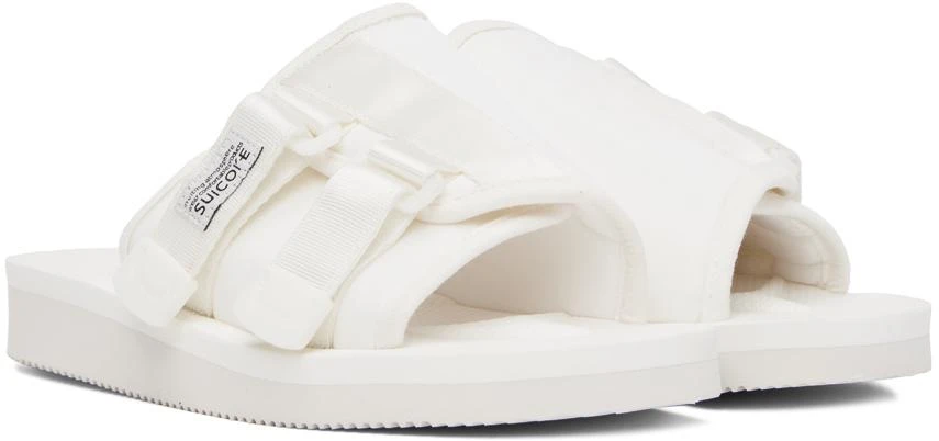 Suicoke White KAW-Cab Sandals 4