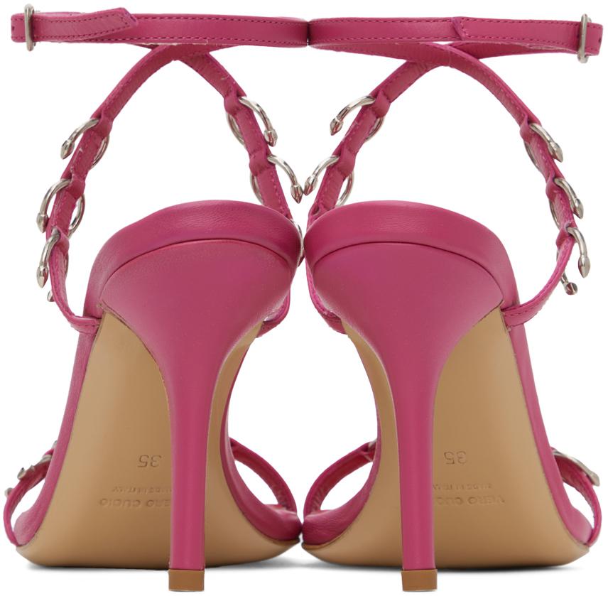 Miaou Pink GIABORGHINI Edition Reno Heeled Sandals