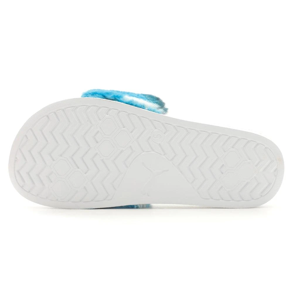 Puma Leadcat 2.0 Ylm Fluff Tie Dye Slide Sandals 5