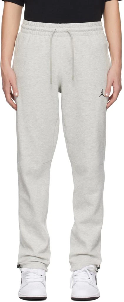 Jordan Gray Jordan Sport Hoop Fleece Sweatpants 1