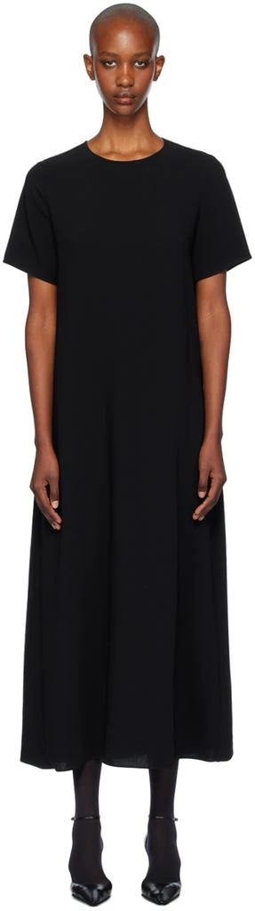 The Row Black Robi Maxi Dress 1
