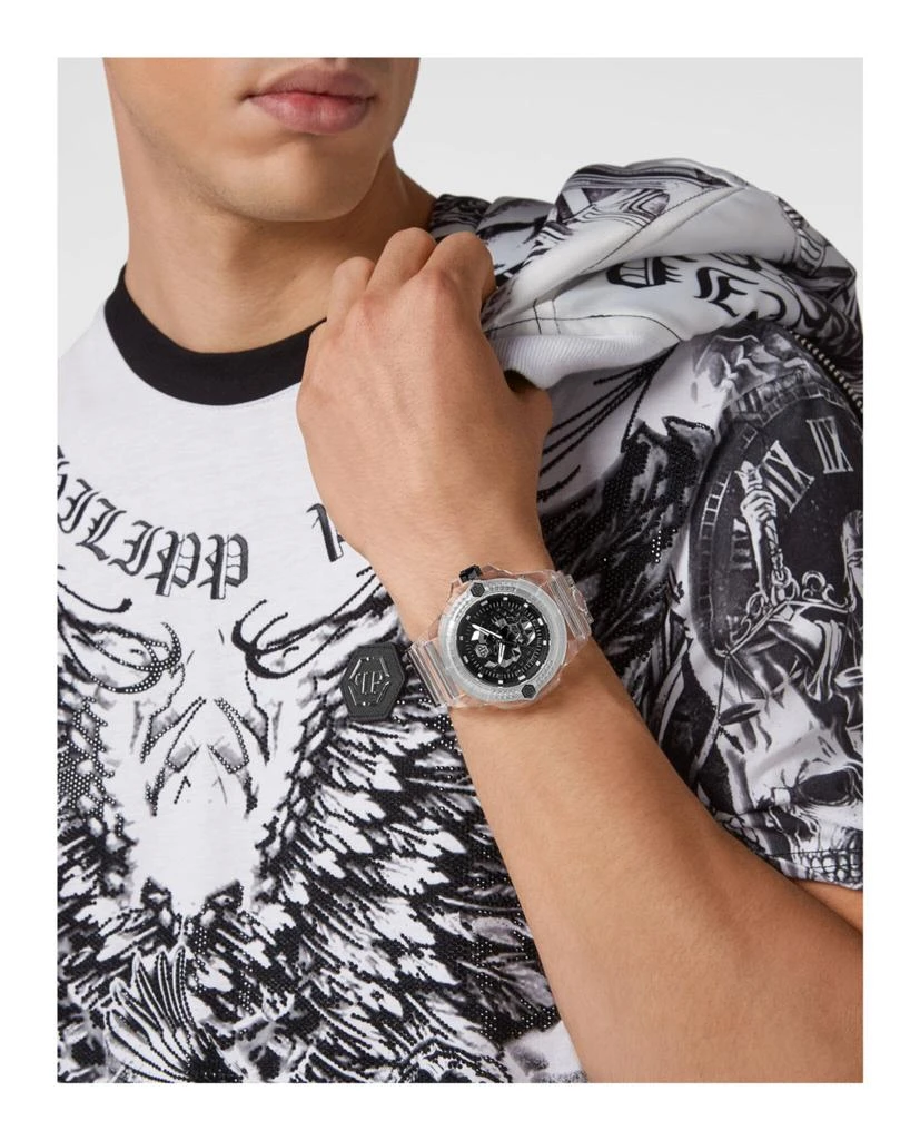 Philipp Plein The $Kull Synthetic Silicone Watch 5