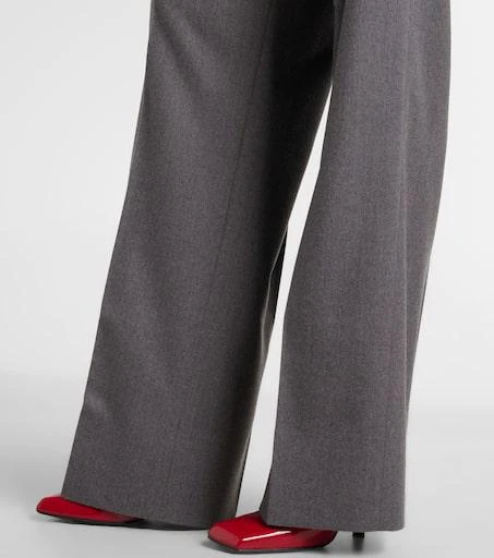 Stella McCartney Wool flannel straight pants 5