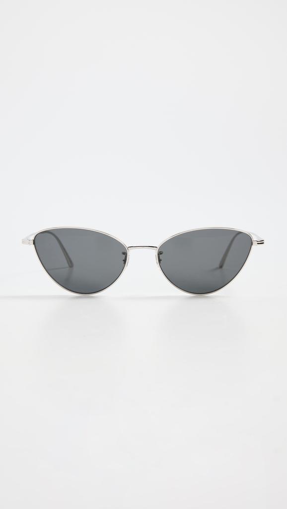 Oliver Peoples x Khaite Metal Cat Eye Sunglasses