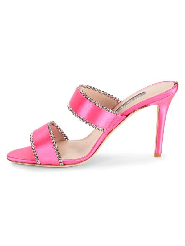 SJP by Sarah Jessica Parker Blossom Rhinestone Heel Sandals 4