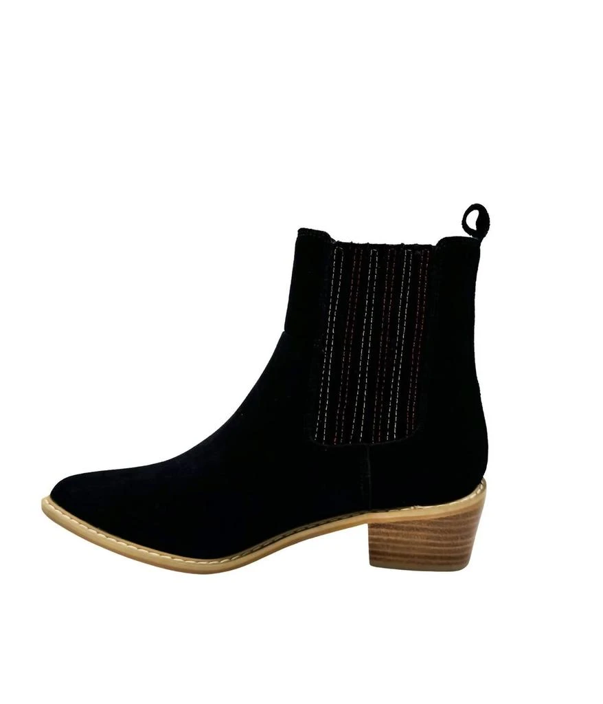 Naughty Monkey Naughty Monkey - Women's Lenor Block Heel Ankle Boots 3