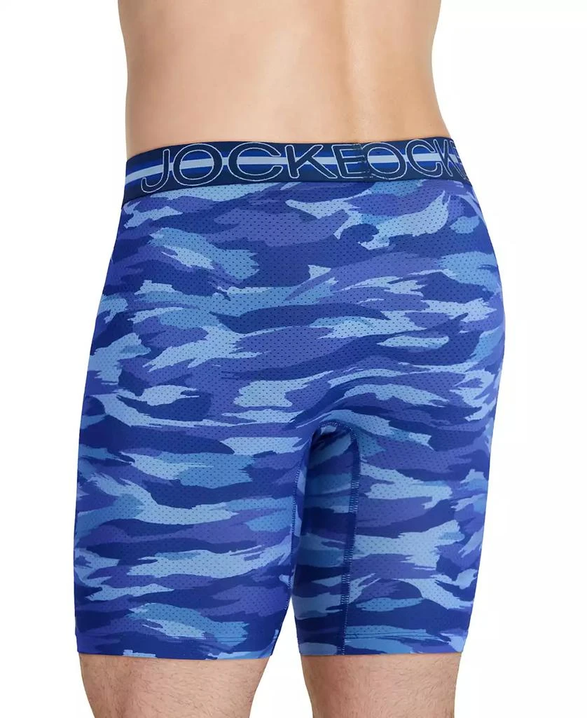 Jockey Men's Stability Pouch Stretch 9" Long Leg Boxer Brief - 3 Pack 5