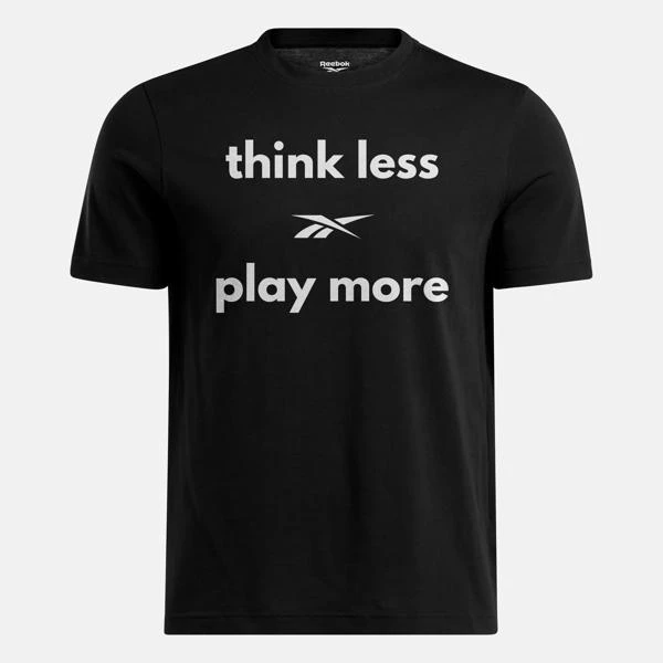 Reebok Think Less Play More T-Shirt 4