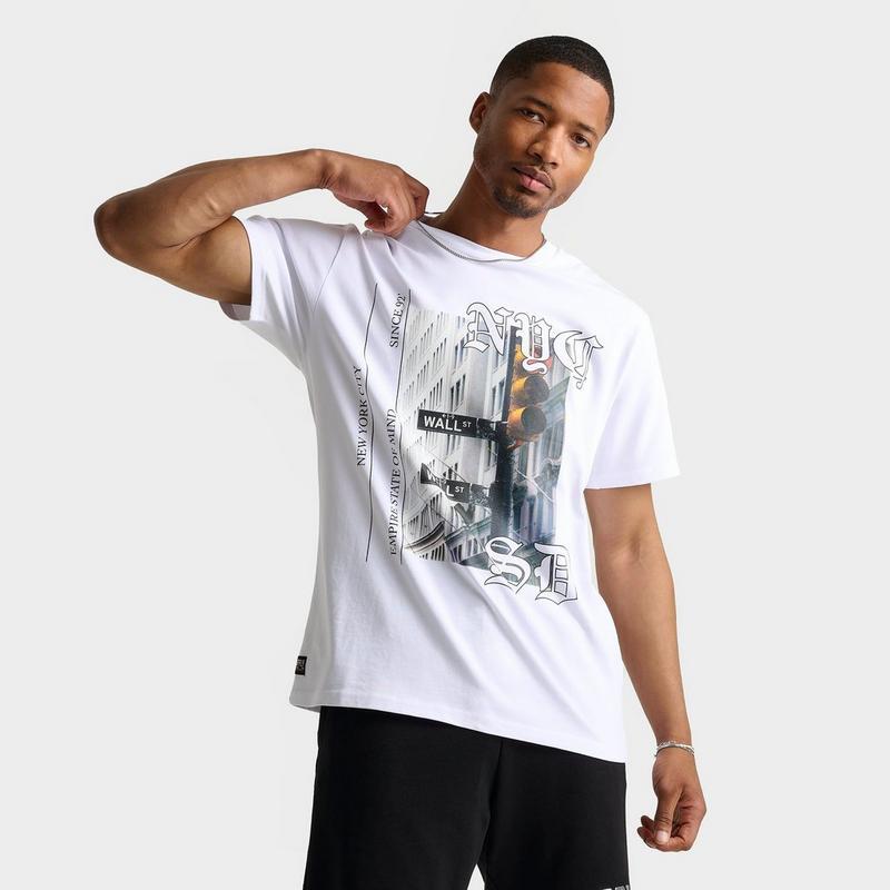 SUPPLY & DEMAND Men's Supply & Demand NYC Lights Graphic T-Shirt