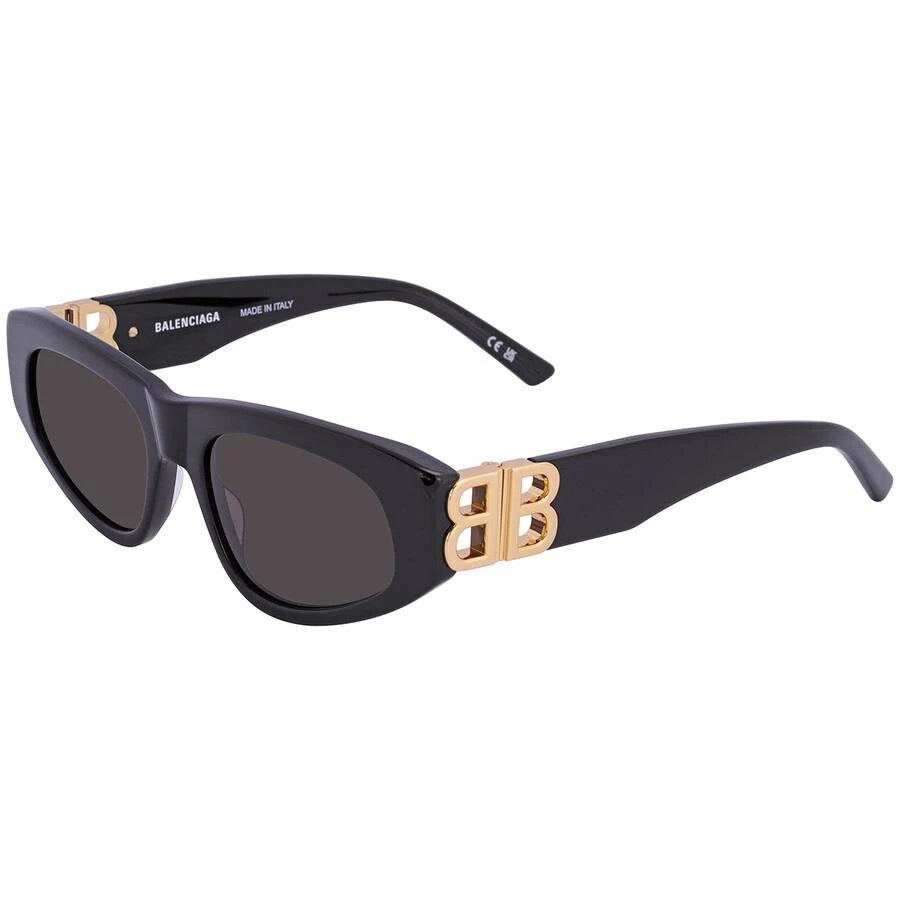 Balenciaga Grey Cat Eye Ladies Sunglasses BB0095S 001 53 3