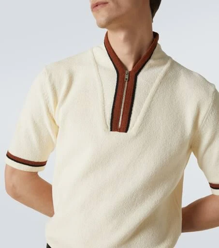 Dolce 
Gabbana Cotton-blend polo shirt 5