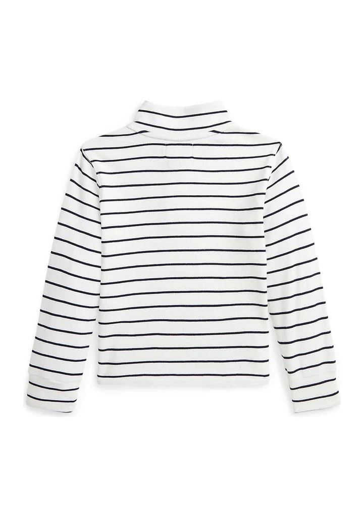 Ralph Lauren Boys 2-7 Striped Cotton Quarter-Zip Pullover 2